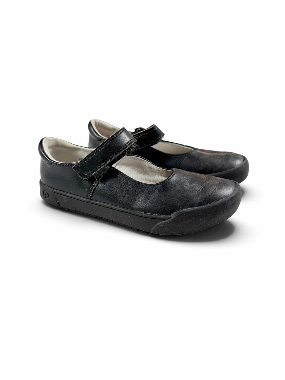 Pediped Flex Mary Jane Leather Shoes Black EU 31 US 13-13.5